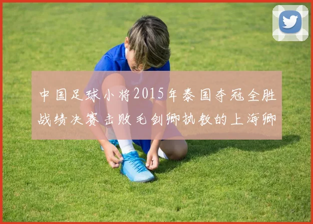 中国足球小将2015年泰国夺冠全胜战绩决赛击败毛剑卿执教的上海卿训