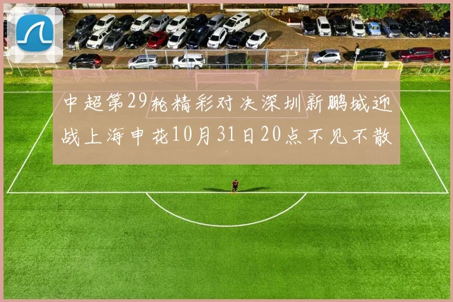 中超第29轮精彩对决深圳新鹏城迎战上海申花10月31日20点不见不散